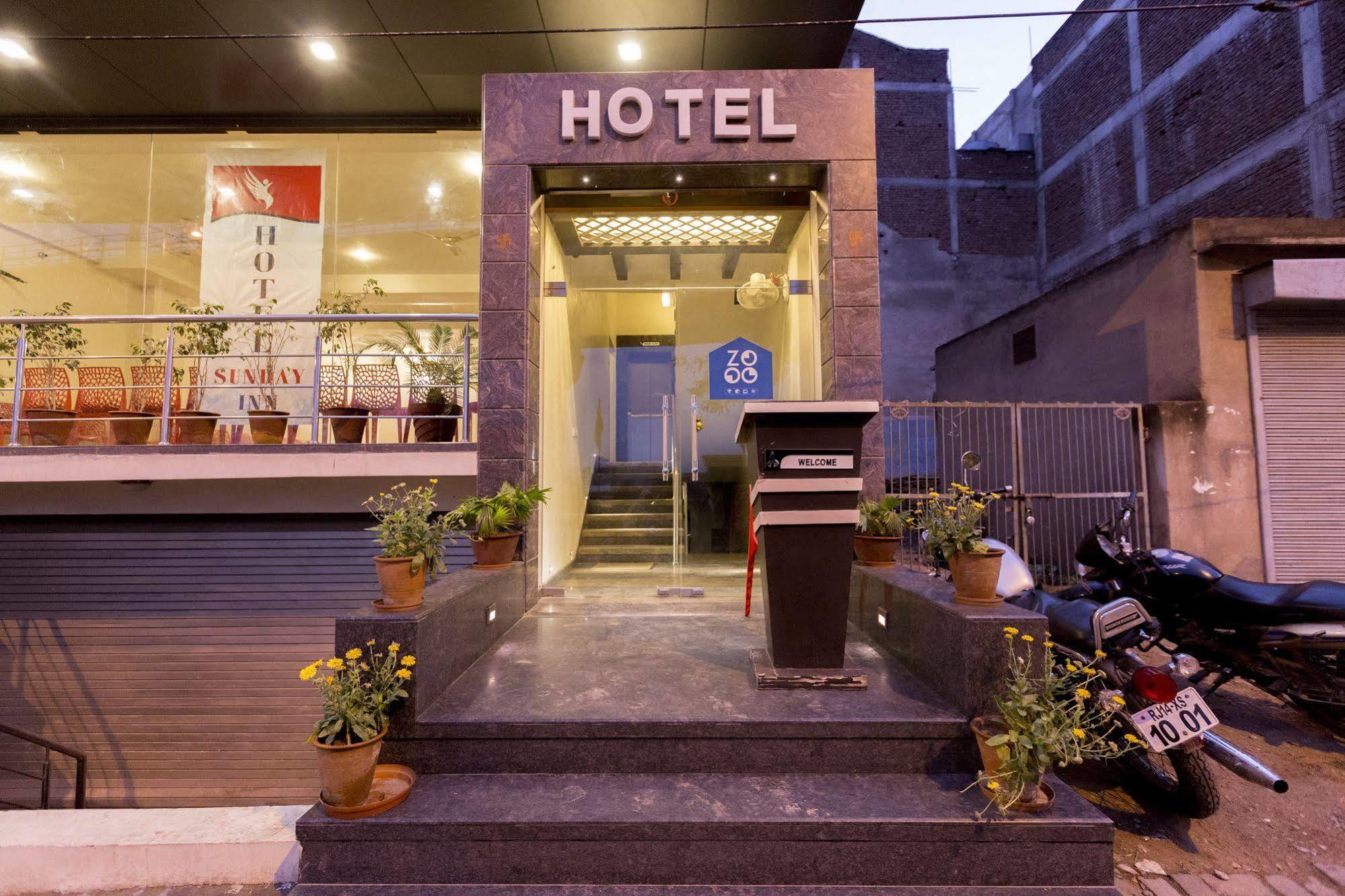 ג'איפור Hotel Sunday Inn מראה חיצוני תמונה